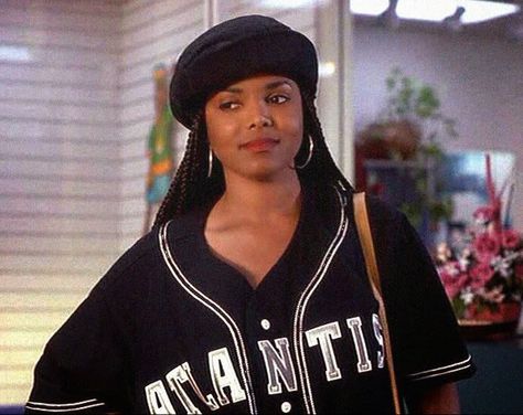 The 11 Most Iconic Outfits From Your Fave Chick Flicks | http://www.hercampus.com/style/11-most-iconic-outfits-your-fave-chick-flicks Janet Jackson Poetic Justice, Black 90s Fashion, Beret Outfit, Jo Jackson, Looks Hip Hop, 90s Inspired Outfits, 90s Hip Hop Fashion, 90s Girl, Chick Flicks