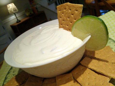 South Your Mouth: Key Lime Pie Dip Key Lime Dip, Crab Bites, Key Lime Pie Dip, Lime Dip, Dip Party, South Your Mouth, Pie Dip, Sweet Dips, Dessert Dips