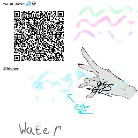 Ibis paint. Water Brushes Ibis, Ibis Water Brush, Ibis Paint X Brushes Qr Code Water, Water Qr Code Ibis Paint, Water Ibis Paint Brush Code, Ibis Paint Brush Code Magic, Magic Brush Ibis Paint, Water Brush Ibispaint, Color Ibispaint