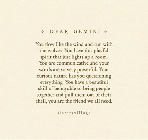 Gemini Quotes Aesthetic, Gemini Poem, Gemini Affirmations, Gemini Girl Aesthetic, Gemini Aesthetic, Gemini Energy, Gemini Zodiac Quotes, Gemini Traits, Gemini Girl