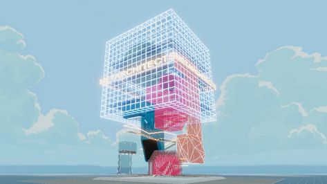 Virtual Environment, The Metaverse, Zaha Hadid Architects, Zaha Hadid, Traditional Architecture, Cryptocurrency News, Light And Shadow, Architecture Art, Game Design