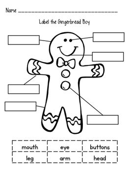 Gingerbread Man Writing Kindergarten, Gingerbread Man Worksheets Preschool, Gingerbread Man Sequencing Free, Gingerbread Man Worksheets, The Gingerbread Man Activities Preschool, Gingerbread Lesson Plans Preschool, Gingerbread Activities Kindergarten, Gingerbread Man Activities Kindergarten, The Gingerbread Man Activities