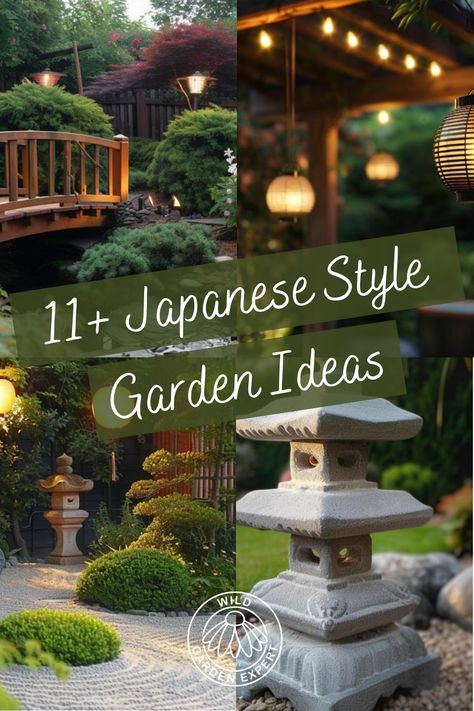 Experience tranquillity in your backyard with these captivating Japanese-style garden ideas. Renowned for their peaceful simplicity and natural allure, Japanese gardens offer a serene sanctuary. By incorporating some of these design tips you can easily craft a soothing Japanese style retreat right at home. Water features like koi ponds or bamboo fountains add soothing sounds and become focal points. Pagodas and Japanese maple trees immediately evoke the garden aesthetic. Japanese Garden Plans Design, Creating A Japanese Garden, Asian Backyard Ideas, Japanese Garden Walkway, Japanese Garden Balcony Ideas, Japanese Water Features In The Garden, Garden Ideas Minimalist, Asian Inspired Backyard Ideas, Japanese Inspired Garden Backyards