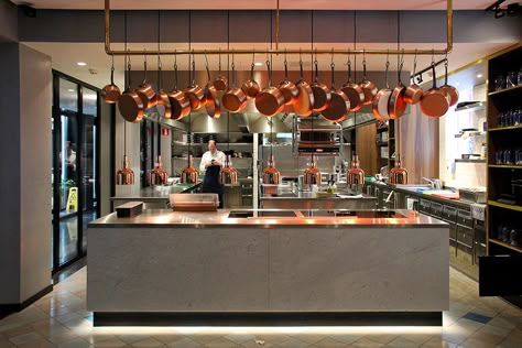 Kitchen Restaurant Design, Mexican Kitchen Style, Open Kitchen Restaurant, Amsterdam Style, Open Kitchens, Restaurant Kitchen Design, Bar Restaurant Design, Architecture Restaurant, Open Restaurant