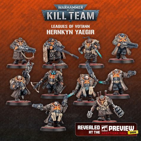 League Of Votann, Votann 40k, 40k Kill Team, Warhammer Necromunda, Warhammer Dwarfs, 40k Warhammer, Warhammer Miniatures, Warhammer 40k Figures, Warhammer Paint