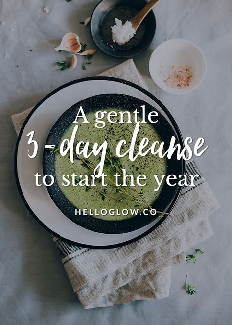 The detoxifying recipes in this 3-day cleanse plan will help your body get back on track without making you feel deprived. Colon Cleanse Before And After, 3 Day Cleanse, Detox Meal Plan, Vegan Detox, Body Detox Cleanse, Health Cleanse, Hello Glow, 3 Day Detox, Natural Detox Drinks