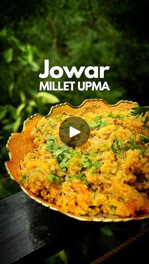 Pearl Millet Recipes, Kodo Millet Recipe, Jowar Recipes, How To Cook Millet Grain, Millet Breakfast, Hulled Millet Recipes, Sorghum Recipes, How To Cook Millet, Upma Recipe