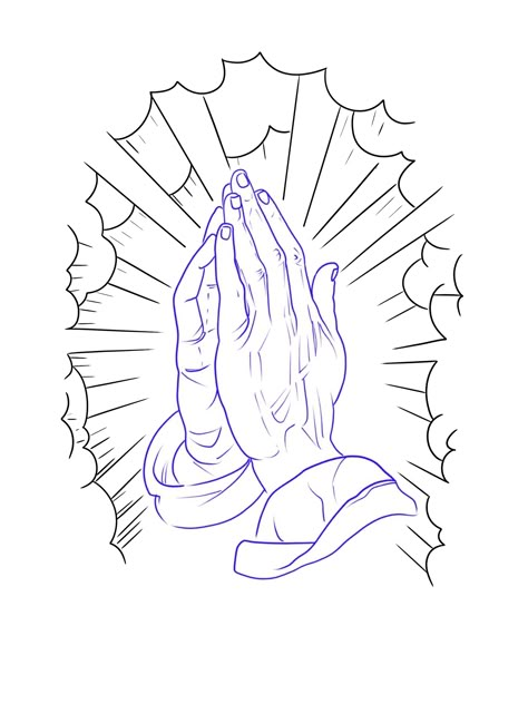 Tattoo Idea Outlines, Forearm Tattoo Designs Men Half Sleeves, Memorial Drawings Ideas, Praying Hands Tattoo Stencil, No Vanity Tattoo, Tattoo Of Hands, Neck Tattoo Stencil, Hand Tattoo Stencil, Praying Hands Drawing