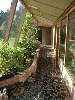 Earthship Home, Landscaping Garden, Greenhouse Plans, Cob House, Earth Homes, Natural Building, Earthship, Eco House, Sustainable Home