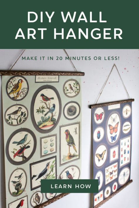 Diy Canvas Wall Hanging, How To Hang Posters On Wall, Cool Ways To Hang Tapestries, How To Make A Wall Hanging, How To Hang Tapestry On Wall Ideas, How To Hang Tapestry, How To Hang A Tapestry On Wall, Diy Tapestry Hanger, How To Hang Posters