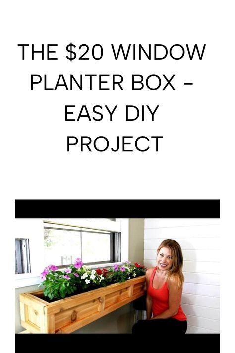 https://youtube.com/watch?v=2Soadyi_WOI Creating a beautiful and functional window planter box is a simple and cost-effective way to enhance your home’s exterior. In this project, we’ll guide you through the steps to build your own window planter Planter Boxes Diy, Window Planter Box, Cedar Fence Pickets, Window Planter, Boxes Diy, Box Window, Diy Planter, Wood Repair, Window Planters