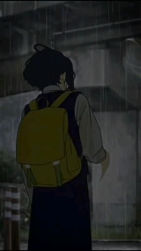 #mood #rain Person In The Rain Aesthetic, Mood Music Pictures, Can You Remember The Rain Edit, Anime Raining, Boy In Rain, Video Edits Aesthetic, Anime Rain, Alone Video, Dark Cartoon