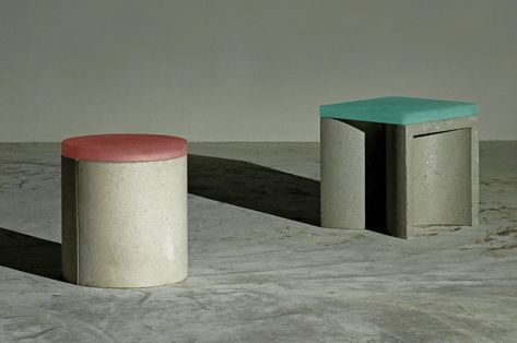 Top 10 well-designed stools that are the smarter alternative to chairs - Yanko Design Modular Shelf, Concrete Stool, Outdoor Furniture Design, Chairs And Tables, Versatile Furniture, Urban Furniture, Stool Design, Wooden Stools, Yanko Design