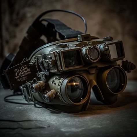 Outlast Trials Aesthetic, Outlast Trials, Tactical Goggles, Tactical Kit, Tactical Truck, Tactical Life, Night Vision Goggles, Future Soldier, Cool New Gadgets