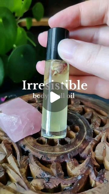 Raven 🌿✨ | Witchcraft Coach on Instagram: "Irresistible body spell oil! ✨🌿💕

Warning! I added quite a few drops of essential oils in this spell oil (cause filming and putting things in a tiny jar is kinda hard). But for when you're making this, do NOT add more than 1 or 2 drops per essential oil! Essential oils can be irritable for the skin in larger amounts, so don't add too much! ⚠️

How to use: Wear on your skin when around the person you want to attract, and you want to be irresistible for! 🐝💘 OR use it to draw binding runes on you skin! 

#spelljar #spellwork #spelljartutorial #magicalherbs #witch #witchcraft #witches #magic #herbs #herb #spellwork #spell #greenwitch #witchcraft101 #babywitch #witchtip #witchtok #vvitchtok #witchesofinstagram🔮🌙 #witchesoftiktok🔮🌙 #beginnerwit Body Spell, Witch Oils, Tiny Jars, Magic Herbs, Magical Herbs, Be Irresistible, Baby Witch, Green Witch, Magic Spells