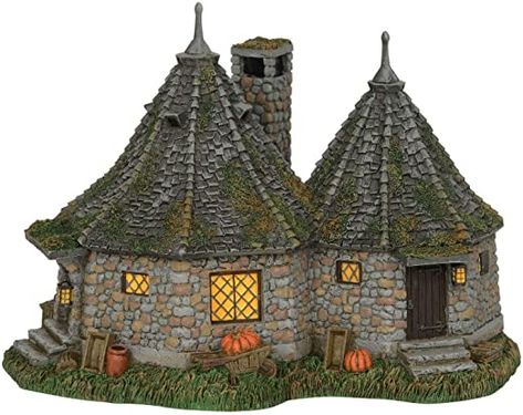 Harry Potter Village, Harry Potter Weihnachten, The Forbidden Forest, Hagrids Hut, Forbidden Forest, Creation Art, Harry Potter Decor, Resin Stone, Hogwarts Castle