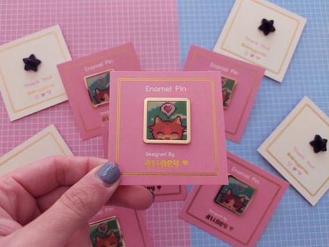 lenticular enamel pin, stardew valley merch product Stardew Valley Merch, Merch Products, Cat Enamel Pin, Pets 3, Gaming Merch, Stardew Valley, Black Star, Pin Badges, Enamel Pin