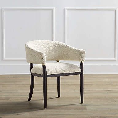 Auden Dining Chair Wingback Dining Chair, Breakfast Table, Upholstered Seating, Occasional Chairs, Performance Fabric, Mortise And Tenon, Indoor Furniture, Solid Hardwood, Joinery