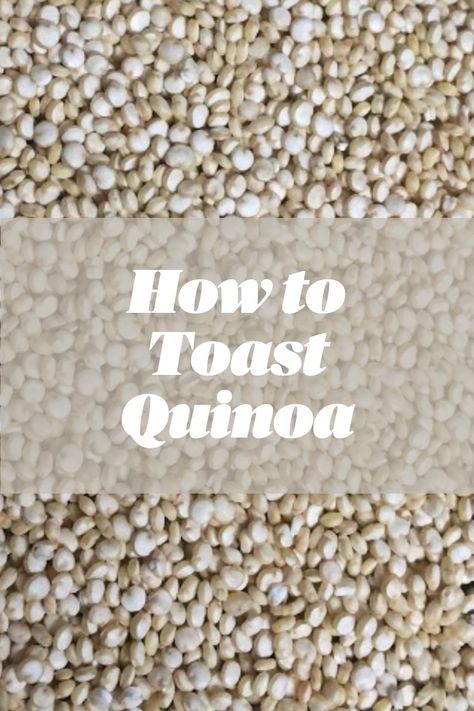 How To Toast Quinoa, Quinoa Recipes Easy, Toasted Quinoa, Easy Vegan Dinner, Dinner Side, Dinner Side Dishes, Dinner Sides, Quinoa Recipes, Food Yummy