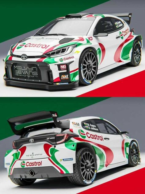 Rally Car Livery, Toyota Livery, Rally Car Design, Car Memes, Rally Cars, Rally Racing, Street Racing Cars, Toyota Yaris, Tuner Cars