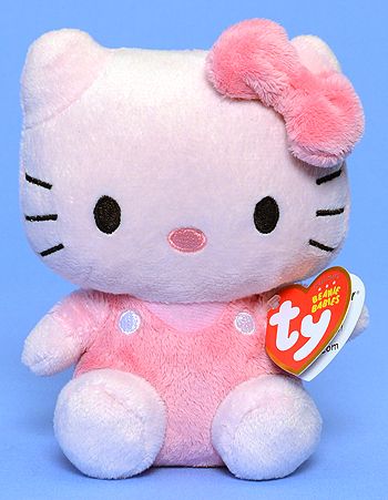 Hello Kitty (pink jumper) - Cat - Ty Beanie Babies Hello Kitty Jumper, Jim Henson Puppets, Chocolate Pavlova, Rabbit Soft Toy, Pink Jumper, Cat Reference, Hello Kitty Characters, Miss Kitty, Hello Kit