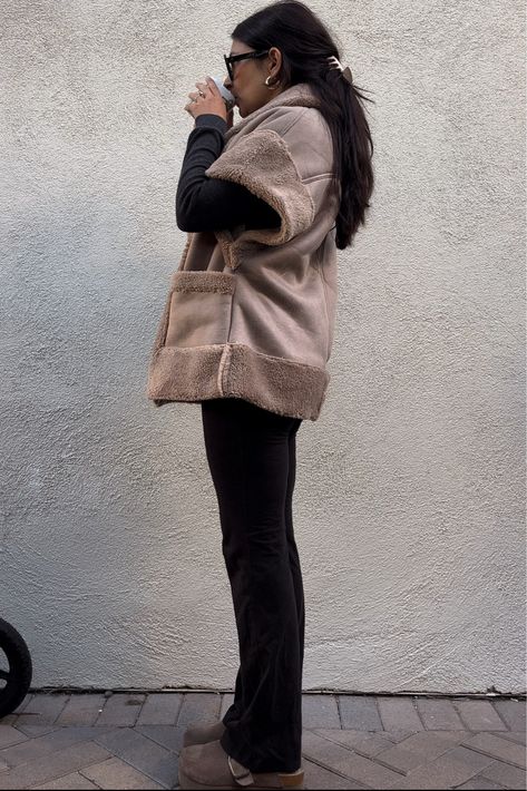 All in Favor Faux Shearling Vest … curated on LTK Faux Shearling Vest, Shearling Vest, Fall 2024