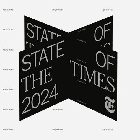 CC Studio on Instagram: "Our visual identity and motion for @nytimes annual conference State of the Times 🗞️🗞️🗞️  NYT Team Creative Direction @jessibrattengeier  Design Support @vividehning  Executive Leader @chocolatedahlia03  Producer @chris.zaragoza   Music @corduroi   CC Studio team @connor___campbell  @ewan_leslie_  @eleonora.lucia  @happyverity" Graphic Desi, Its Nice That, Curated Design, Daisy Chain, Creative Direction, Past Life, The Times, Ny Times, Visual Identity