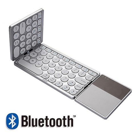 Foldable Bluetooth Dot Keyboard with Touchpad Keyboard With Touchpad, Usb Gadgets, Bluetooth Keyboard, Lifestyle Products, Tablet Phone, Tablet Laptop, Keyboard, Gadgets, Tablet