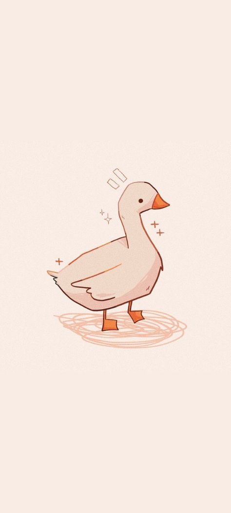 Goose Iphone Wallpaper, Goose Phone Wallpaper, Ducks Wallpaper Aesthetic, White Duck Wallpaper, Duck Wallpaper Ipad, Goose Background, Pink Animal Wallpaper, Duck Wallpaper Iphone, Duck Wallpaper Aesthetic