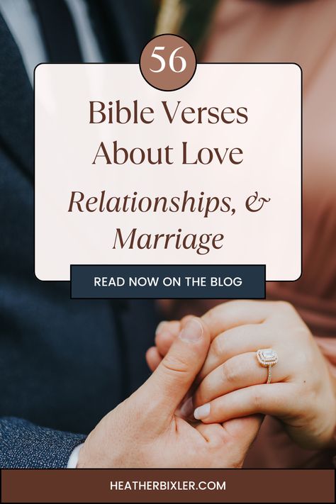 Love is the defining mark of a Christian life. If you are wondering what to do in a specific situation, the Bible is clear that love is a viable strategy for getting through any trial and strengthening every relationship.  Click the link to read 56 Bible Verses about Love, Relationships, & Marriage Bible Verse For Life Partner, Bible Verse About Finding True Love, Bible Passages About Marriage, Scripture Relationships, Bible Verses For Newlyweds, Scripture About Marriage, Engagement Bible Verses, Verses About Love Relationships, Scriptures On Relationships