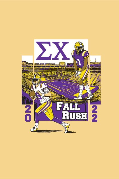 Umich Tailgate, Lsu Tailgate, Gameday Shirts, College Football Gameday, Fraternity Shirt Design, Greek Designs, Fraternity Rush Shirts, Rush Shirts, Tailgate Shirt