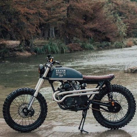 Street Tracker Motorcycle, Cb 450, Cafe Racer Moto, Honda Scrambler, Moto Scrambler, Tracker Motorcycle, Scrambler Custom, Мотоциклы Cafe Racers, Cafe Racer Build