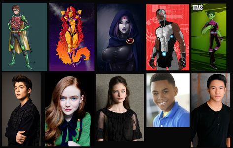 Brandon Soo Hoo, Dc Fancast, Chosen Jacobs, Dc Wallpaper, Justice League Characters, Dc Titans, Asher Angel, Mackenzie Foy, Beast Boy