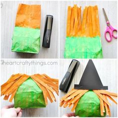 Kids Craft Fall, Halloween Crafts Preschool, Paper Bag Crafts, Spider Crafts, Arts And Crafts For Teens, Hallowen Ideas, Halloween Crafts For Toddlers, October Crafts, Fun Fall Crafts