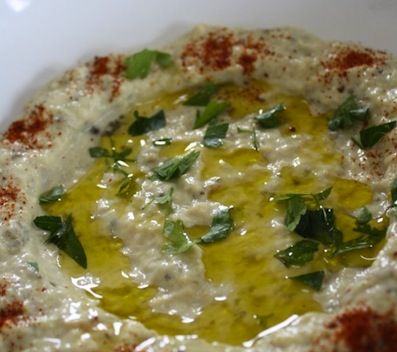 Baba ganoush! Moutabel Recipe, Jordanian Food, Babaganoush Recipe, Roasted Eggplant Dip, Eggplant Dip, Armenian Recipes, Baba Ganoush, Roasted Eggplant, Egyptian Food