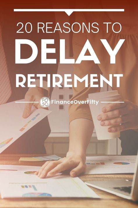 Are you feeling behind in your retirement planning? Here are 20 smart reasons to delay retirement and work past 65. Take control of your retirement goals and determine the best timeline for you! | retirement plan | retirement planning tips | financial goals | delay retirement | #financeoverfifty #planforretirement #workpast65 Feeling Behind, Retirement Goals, Retirement Finances, Suze Orman, Retirement Savings, Career Fields, Retire Early, Savings Strategy, Retirement Plan