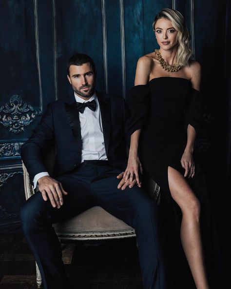 @kaitlynn on Instagram “my James Bond tonight at the @foraycollective gala. in @theblacktux 😍😍 #forayholiday” James Bond Engagement Photos, James Bond Photoshoot, Elegant Couple Photoshoot Classy, Md Photoshoot, Marni Mann, Gq Photoshoot, Kaitlynn Carter, Birthday Glam, Studio Vibes