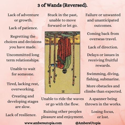 These are the meanings of the 3 of Wands from the tarot deck. Including the general, relationships, financial and business meanings of the card.

#Tarot #threeofwands #3ofwands #tarotcardmeanings 3 Wands Tarot Meaning, Three Wands Tarot Meaning, 3 Of Wands Reversed, 5 Of Wands, 3 Of Wands Tarot Meaning, Three Of Wands Tarot Meaning, 3 Of Wands, 3 Of Wands Tarot Meaning Reversed, Two Of Wands Tarot Meaning Reversed