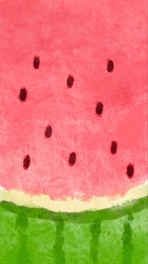 Aesthetic Watermelon Wallpaper, Background Watermelon, Cute Wallpapers Watermelon, Watermelon Phone Wallpaper, Watermelon Wallpaper, August Wallpaper, Christmas Tree Wallpaper, Illustration Art Drawing, Trippy Wallpaper