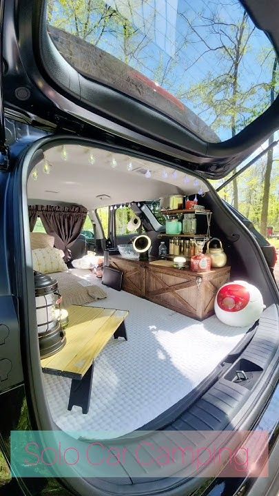 Dodge Journey Camping, Camping Suv Ideas, Hyundai Santa Fe Car Camping, Car Camping Build, Sedan Camping, Small Car Camper, Suv Car Camping, Car Camping Aesthetic, Small Car Camping