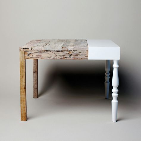 Table Dipped Furniture, Furniture Socks, Furniture Trends, Decoration Inspiration, Furniture Inspiration, Wooden Table, Interior Furniture, 인테리어 디자인, Cool Furniture