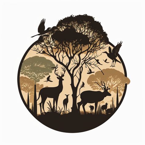 Wildlife Posters Ideas, Wildlife Poster Design, Wildlife Graphic Design, Wildlife Logo, Wildlife Logo Design, Forest Logo Design Ideas, Forestry Logo Design, Photography Signature Logo, Forest Logo