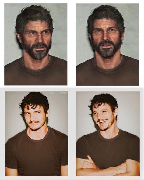 joel miller polaroid Pedro Pascal Joel, Don Pedro, Joel And Ellie, Joel Miller, Poses References, Pedro Pascal, Last Of Us, Facial Expressions, Serie Tv