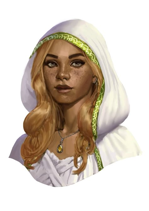 Sun Cleric, Priestess Art, Place To Draw, Light Portrait, Cool Character Art, Dnd Npc, Blizzard Hearthstone, Fantasy Portraits, Dungeons And Dragons Characters