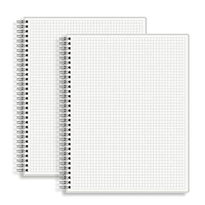 5% off for a limited time. Offer applied at checkout. HULYTRAAT Large Graph Ruled Wirebound Spiral Notebook, 8.5 x 11 Inches, 5 X 5 Graph Ruled (5 sq/in) Paper Pad, Premium 100gsm Ivory White Acid-Free Paper, 128 Squared/Grid Pages per Book (Pack of 2) https://amzn.to/3CdGslt Grid Paper Notebook, Graph Paper Aesthetic, Graph Notebook, Graph Paper Notebook, Handwriting Practice Sheets, Grid Notebook, Grid Paper, 2023 Christmas, Handwriting Practice