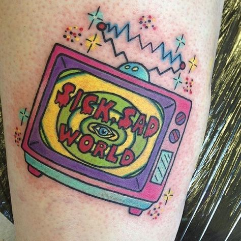 Tv Tattoo, Inspiration Tattoos, Aesthetic Tattoo, Dope Tattoos, Skin Art, Piercing Tattoo, Get A Tattoo, Pretty Tattoos, Body Mods