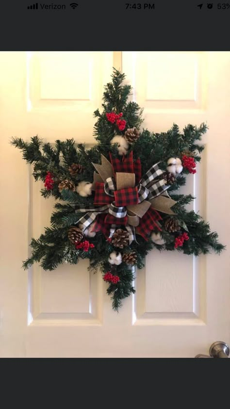 Christmas Decorations Diy Outdoor Wreaths & Garlands, Front Porch Christmas Decor Ideas Double Doors, Dollar Tree Crafts Wreaths & Garlands, Dollar Tree Christmas Porch Decor, Dollar Tree Garland Ideas, Christmas Door Decorating Contest Home, Dollar Tree Christmas Garland Diy, Dollar Tree Swag Diy, Diy Xmas Wreaths For Front Door