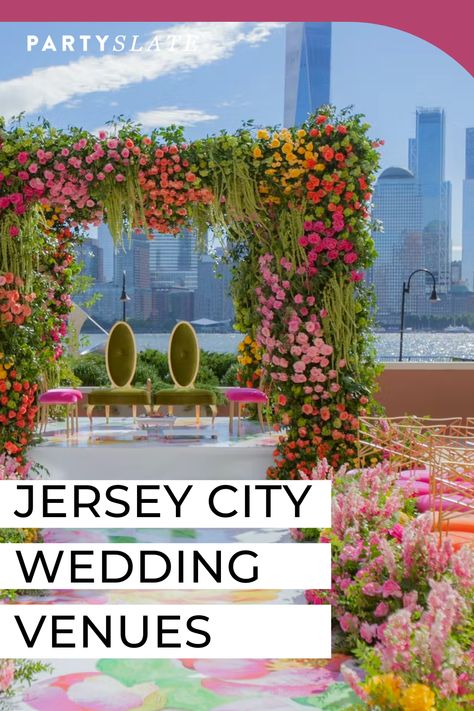 Jersey City Wedding, Outdoor Dance Floors, City Wedding Venues, Romantic Wedding Venue, Arab Wedding, Dream Wedding Venues, Rooftop Wedding, Event Experience, New Jersey Wedding