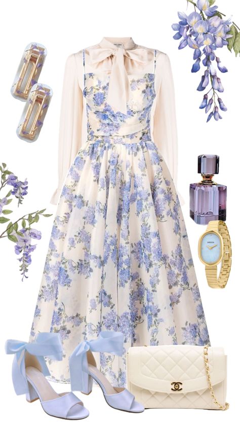 🪻Wisteria Way 🪻 formal floral outfit inspo #modestfashion #outfit #inspo #outfitideas #christian #aesthetic Modest Date Outfits Classy, Cute Winter Dresses Formal, Modest Outfits Church, Christian Outfit Ideas, Sunday Best Outfit Church, Christian Aesthetic Outfit, Romantic Style Aesthetic, Princess Core Outfit, Modest Christian Outfits