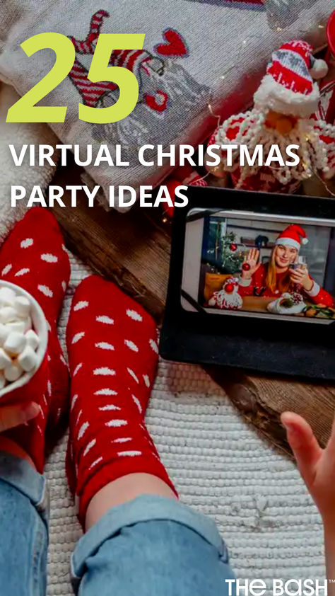 This year, you may still be on the hunt for virtual Christmas party ideas to celebrate online with loved ones this year. 🎅 Then consider your hunt over, and click here for Virtual Christmas Party Ideas! 🎉

#thebash #familychristmaspartyideas #christmasaesthetic #christmaspartyideas #christmasparty #christmashost #hostingtheholidays #virtualchristmas #longdistanceholiday #sociallydistancedchristmas #covidchristmas #christmasideas #virtualcelebration #virtualpartyideas #holidayseason Virtual Christmas Games For Work, Holiday Virtual Party Games, Virtual Office Christmas Party Ideas, Virtual Christmas Party Ideas, Virtual Christmas Party Games For Work, Virtual Holiday Party Ideas, Virtual Holiday Office Party Ideas, Virtual Christmas Party Ideas For Work, Virtual Christmas Party Games